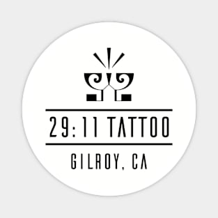 29:11 Tattoo Headquarters Magnet